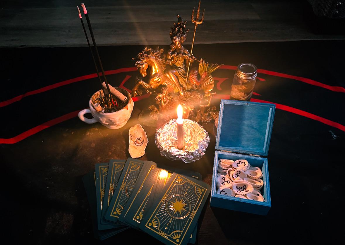 Janarric Sea Runes (Seashell Runes/Oracle Cards)