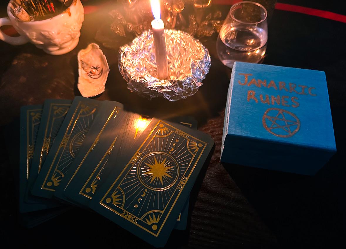 Janarric Sea Runes (Seashell Runes/Oracle Cards)