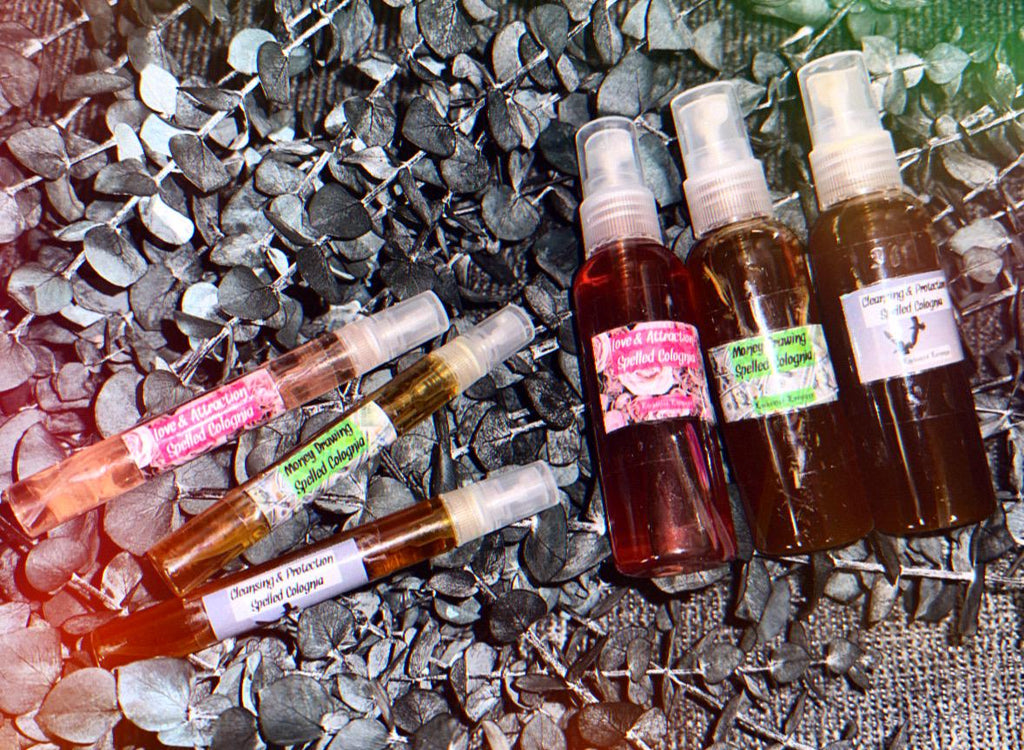 Spelled Colognia Spray’s (Money, Love/Attraction, Cleanse/Protect)