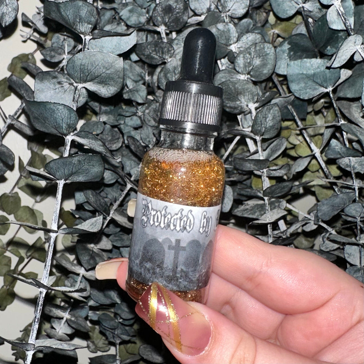 Protected by The Dead Oil (Necromantic protection oil)