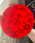 Lilith Witch Rune Pendulum/Casting Board